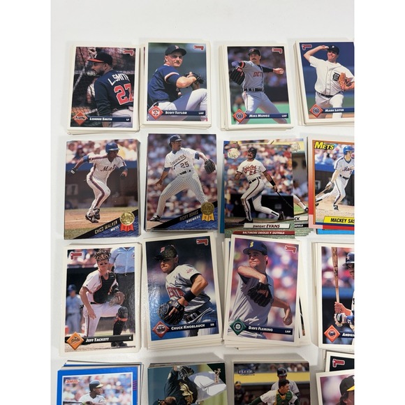 500 Baseball Card Lot from 1980s-1990s Huge MLB Mixed Variety Great Mix #12 - Picture 7 of 9